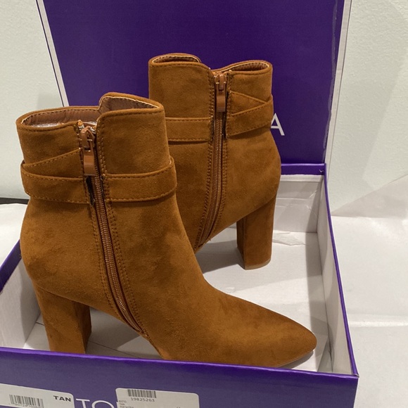 Top Moda Boots in Tan - Picture 5 of 5
